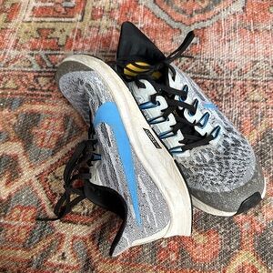 Nike Gray and Blue Athletic Shoes